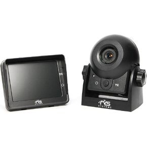Rear View Safety Wireless Magnetic Hitch Camera for Easy Hitching of Trailers, Travel Trailers and Fifth Wheels | RVS-83112