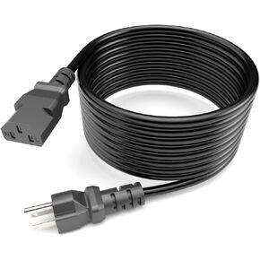 Power Cord for Peloton Treadmill and Superfit Treadmill, Extra Long 8.2FT Power Cord for Treadmill, 300V 3 Prong Charger Cord