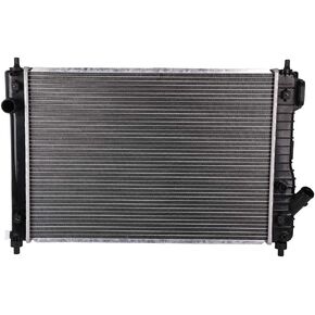 OCPTY Aluminum Radiator Replacement fit for 2009-2013 for Chevrolet for Aveo 1.6L 2009-2011 for Chevrolet for Aveo5 1.6L 2009-2010 for Pontiac for G3 1.6L 2009 for Pontiac for 13097