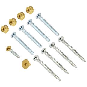 LCN 4020SRTSB 4020-SRT 696 Sprayed Brass Screw Pack