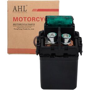 AHL Starter Solenoid Relay for Kawasaki VN1500 Vulcan C1500 Classic Drifter Nomad 1999-2008/Kawasaki ZX750 Ninja ZX-7R ZX-7RR 1996-2002