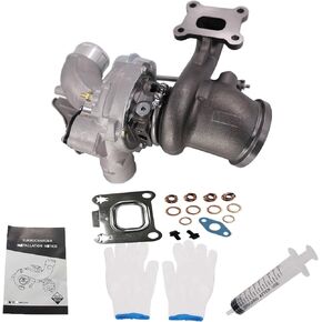 TOPAZ K03 Turbo Turbocharger Kit with Gasket Compatible with Ford Explorer 2013-2015, Edge 2013-2014 2.0L 5303-970-0600 CB5Z-6K682-D CB5Z6K682G