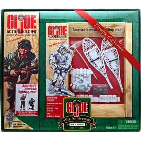 GI Joe Anniversary Edition Mountain Troops 12 Action Soldier Figure" [Toy]