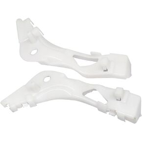 Pair of Bumper Front Bracket Mounting Left & Right Compatible with Mazda 6 2003-2008 GJ6A-50-E11C, GJ6A-50-E12C