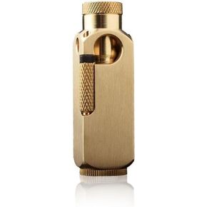 Ambrogio.L Wheel Kerosene Lighter,Vintage Trench Lighter Pure Copper Creative Brass Cigarette Lighter for Collection Decorative Gift,#2
