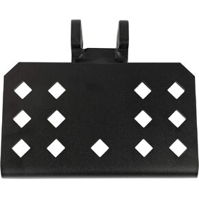 BulletProof Hitches™ Step Attachment (Steel, Black Textured Powder Coat, Rated to 1,000lbs) for Retreiving Items from Bed, Rack, Toolbox