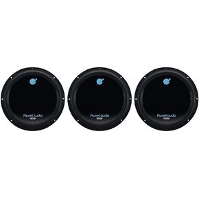 Planet Audio 12" 1800 Watt Car Audio Power Single Subwoofer DVC 4 Ohm (3 Pack)