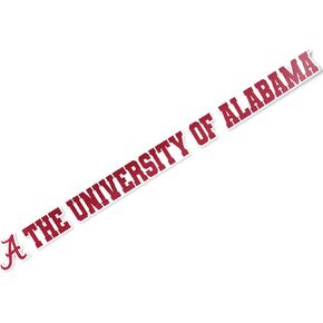 Desert Cactus University of Alabama Roll Tide Bama Crimson Name Logo Vinyl Decal Laptop Water Bottle Car Scrapbook (15 Inch Sticker)