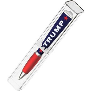 Trump Collectors Set Ballpoint Pens, 5 Pens, MAGA , Trump Merchandise Donald Trump Gifts for Men & Women, Make America Great Again Donald Trump Pen Collectors Set - Imprinted In The USA (3-Sided Pen)