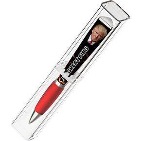 Trump Collectors Set Ballpoint Pens, 5 Pens, MAGA , Trump Merchandise Donald Trump Gifts for Men & Women, Make America Great Again Donald Trump Pen Collectors Set - Imprinted In The USA (3-Sided Pen)