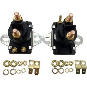 1 Pair 2 pcs SHLPDFM 12V Starter/Power Tilt/Trim Relay Solenoid for Mercury Mariner Outboard Motors 89-818864T, 89-846070,89-94318,89-96158,89-96158T