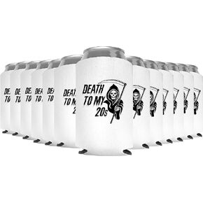Death To My 20s Decorations Shot Glasses - Set of 100 30th Birthday Shot Glasses, 2oz RIP To My 20s Birthday Decorations, Perfect for 30th Birthday Party, Plastic Shot Glasses