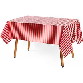2 Pcs Disposable Black and White Cow Print Plastic Tablecloth, 108 Inch x 54 Inch Ractangle Tablecover, for Party, Dance and Picnic (Black White Cow Print, 2)