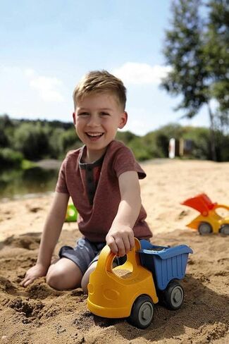 Haba Sand Play Dump Truck for Transporting and Unloading Dirt or Sand at the Beach or in the Backyard - 18 Months and Up in Saudi Arabia
