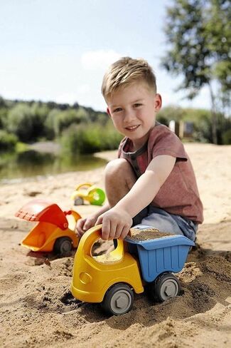 Haba Sand Play Dump Truck for Transporting and Unloading Dirt or Sand at the Beach or in the Backyard - 18 Months and Up in Saudi Arabia