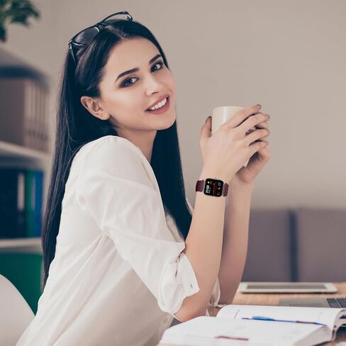 أحزمة ساعة من النايلون المضفر والمطاط متوافقة مع Amazfit GTS/GTS 2/GTS 2 mini/GTS 2e/GTS 3/GTS 4/GTS 4 mini، أشرطة قماشية مرنة لـ Amazfit Bip U Pro/Bip 3 Pro/Bip Lite للنساء والرجال in Kuwait