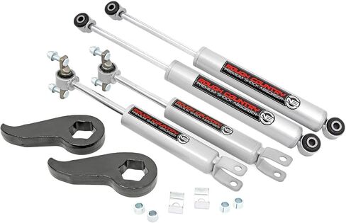 Rough Country 2" N3 Leveling Kit for 2011-2019 Chevy/GMC 2500/3500HD - 959331 in Saudi Arabia