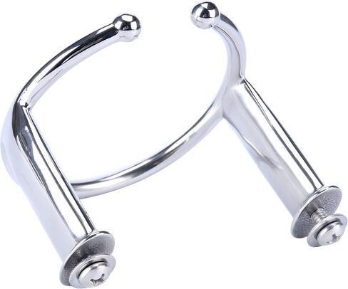 Amarine Made 316 Stainless Steel Single Ring Cup Drink Holder - Open Design in Saudi Arabia