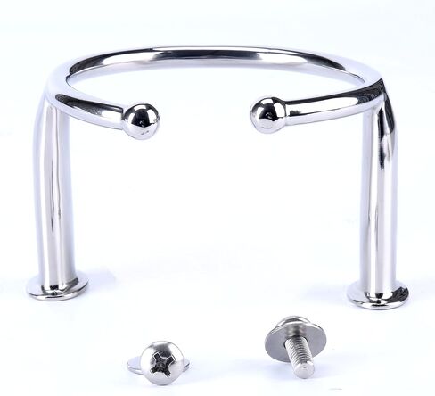 Amarine Made 316 Stainless Steel Single Ring Cup Drink Holder - Open Design in Saudi Arabia