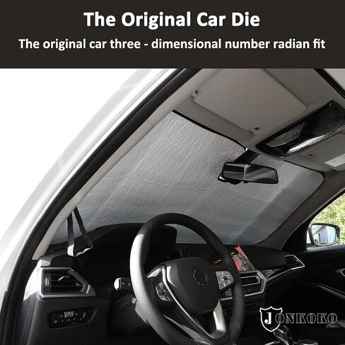 Windshield Sunshade Car Foldable UV Ray Reflector for BMW 3 Series G20 G28 2019-2022 Car Sun Shade Accessories in Saudi Arabia