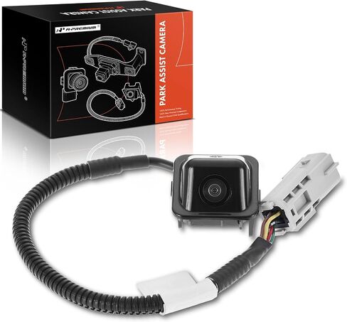A-Premium Park Assist Camera Rear View Backup Reverse Camera Compatible with Select Chevrolet Models - 2014-2020 Impala Sedan in Saudi Arabia