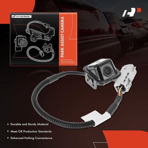 A-Premium Park Assist Camera Rear View Backup Reverse Camera Compatible with Select Chevrolet Models - 2014-2020 Impala Sedan in Saudi Arabia