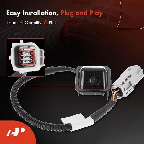 A-Premium Park Assist Camera Rear View Backup Reverse Camera Compatible with Select Chevrolet Models - 2014-2020 Impala Sedan in Saudi Arabia