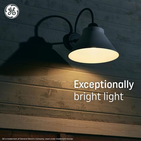 GE Ultra Bright LED Light Bulbs, 8W (1080 lumens), Soft White Candle Lights, Clear Decorative CA12 Light Bulbs, Medium Base (3 Pack) in Saudi Arabia