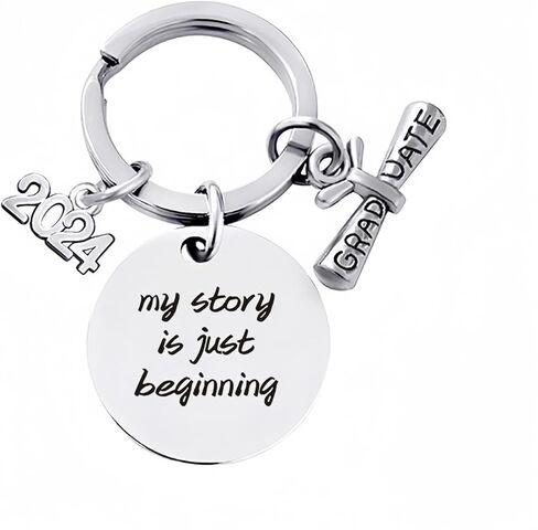 Class Of 2024 Graduation Keychain for Seniors Students Masters Nurses Students College High Student Graduation Gifts in Saudi Arabia