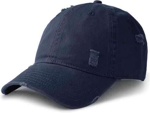 FURTALK Unisex Ripped Vintage Baseball Cap Distressed Low Profile Unstructured Washed Cotton Dad Hat Adjustable in Saudi Arabia