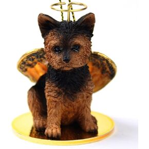 YORKSHIRE TERRIER Dog YORKIE Puppy Cut ANGEL Miniature Resin Christmas Ornament NEW DTA131 by Conversation Concepts