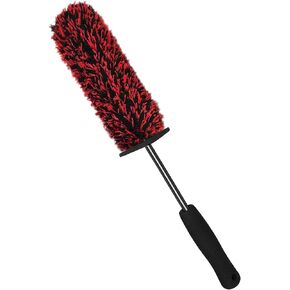 Microfiber Wheel Brush Wheel Cleaner Brush for Wheel Cleaning, Tire Brushes for Cleaning Wheel Long Non-Slip Handle Clean Brush