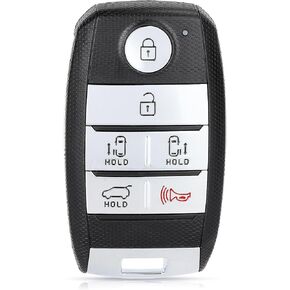 Keyless Entry Remote 6 Buttons Proximity Key Fob Replacement for Kia Sedona 2015 2016 2017 2018 2019 2020 2021(FCC:SY5YPFGE06 P/N:95440-A9300 ID47 Chip)