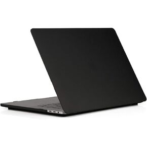 RUBAN Case Compatible with MacBook Pro 15 inch 2019 2018 2017 2016 Release A1990/A1707 with Touch Bar, Plastic Hard Shell Cover, Black