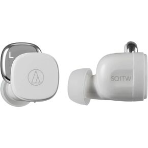 Audio-Technica ATH-SQ1TWWH Wireless in-Ear Headphones, White in Kuwait