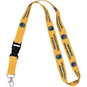 Desert Cactus Golden State Warriors Lanyard Keychain Detachable NBA Breakaway Snap Buckle National Basketball Association Car Keys ID Badge Holder (Lanyard 2)