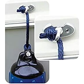 Taylor Made Products 1001 Stainless Steel Boat Fender Lock & Peg (1/2")