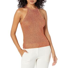 GUESS Women's Sleeveless Alexie Lurex Cord Top