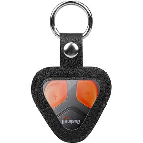 BOVKE Protective Case for Bushnell Wingman View Golf GPS Speaker Bluetooth Button, Wingman View Remote Control Holder Cover with Carabiner, Black