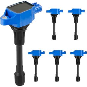 Ignition Coil UF617 for Nissan Infiniti 370Z FX50 G37 M37 M56 Q50 Q60 Q70 Q70L QX50 QX70 3.7L 5.6L 5.0L V6 V8 08 09 10 11 12 13 14 15 16 17 18 19 20 5C1788-6 Set