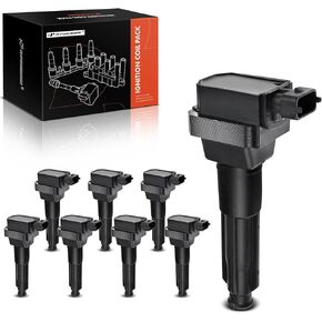 A-Premium 8PCS Ignition Coil Packs Compatible with Mercedes-Benz V8 4.2L 5.0L - E420 1997, S420 S500 1996-1999, SL500 1997-1998