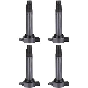 OCPTY Set of 4 Ignition Coil(s) Compatible OE: UF589 Fit for Mitsubishi Outlander 2.4L 2008-2013