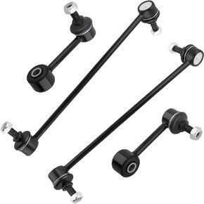BOXI 4pcs Front & Rear Stabilizer Sway Bar End Links Fit for Kia Spectra 2004 1.8L / for Kia Spectra 2000 2001 2002 2003 | K90372 K90371 K90363