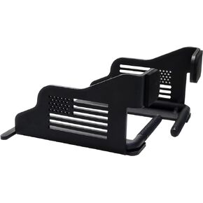 BESTAOO Upgrade Foot Pegs for Jeep Wrangler, Metal Steel Door Hinge Front Foot Peg Rest Pedal for 2007-2022 Jeep Wrangler JK JKU JL JLU Jeep Gladiator JT - 1 Pair