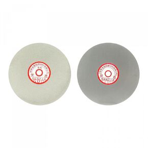 uxcell 6-inch 600 & 1200 Grit Diamond Coated Flat Lap Wheel Grinding Sanding Polishing Disc