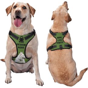 صدرية عاكسة للضوء، شبكة شطرنج وشبكة باللونين الأبيض والأسود قابلة للتعديل بدون سحب، سرج للحيوانات الأليفة، أكسفورد أنيق، سهل التحكم، مشي الجرو خارج المنزل - متوسط in Kuwait