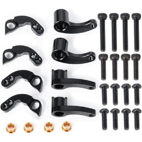 SWX Aluminum Shock Flex Blades Accessories for TRX4M 1/18 RC Crawler Upgrade