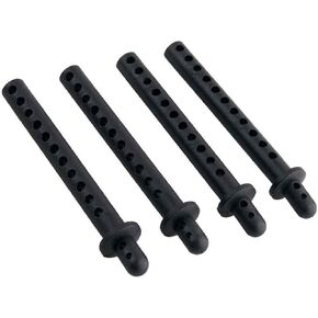 4pcs 68mm Plastic Body Post RC Car Shell Holder Mounts for 1/10 4WD RC Car Off-Road Buggy Truck