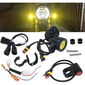 High Brightness LED Light Kit with Wire Harness Compatible with Honda CT125 Trail 125 Hunter cub (2019-2024) (Day white #2)