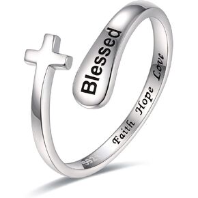 حلقات إبهام متقاطعة من الفضة الإسترلينية عيار 925، حلقات مجوهرات متقاطعة من الذهب الأبيض/18 قيراط مطلية بالذهب الوردي/الذهب الوردي للنساء والرجال، فضة إسترلينية، بدون أحجار كريمة in Kuwait